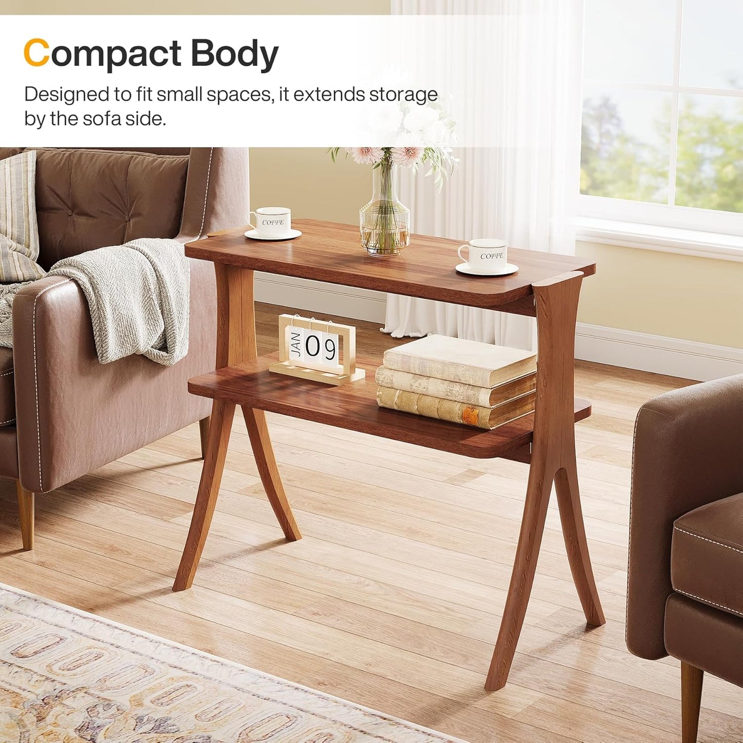 25.2” Narrow Side Table