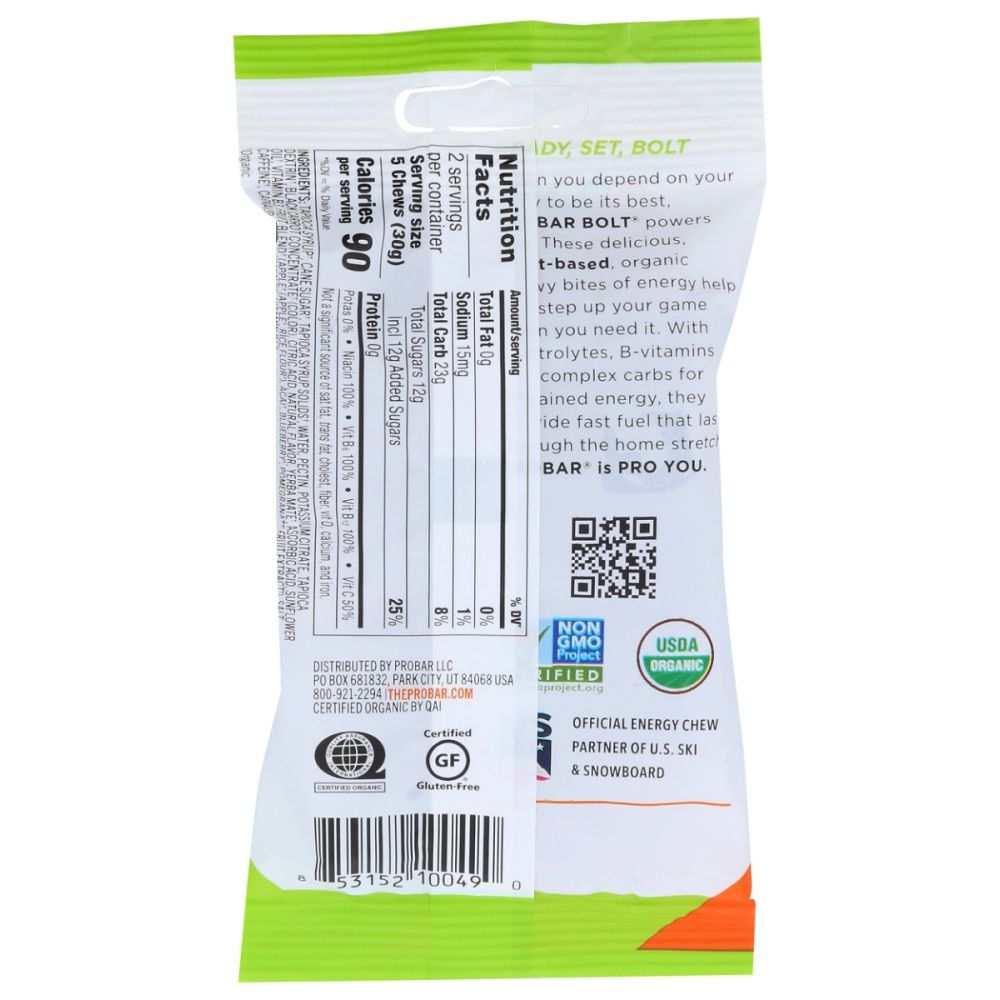 PROBAR: Bolt Energy Chew Berry Blast, 2.1 oz