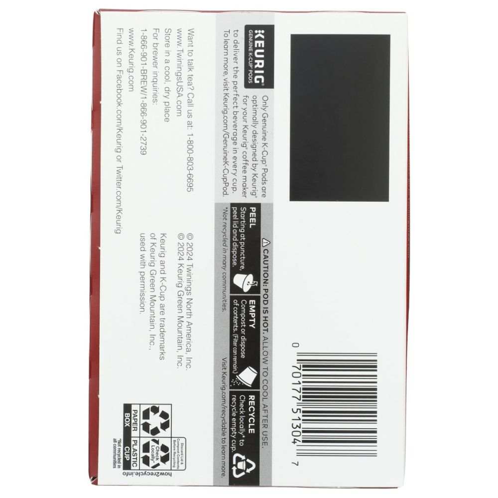 TWINING TEA: English Breakfast KCup Pods, 12 pc