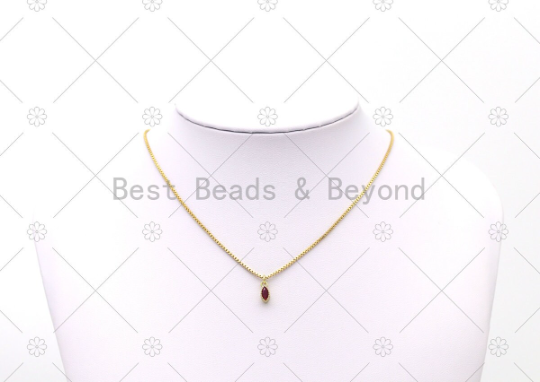 cz marquise shape charm, Eye shape Charm, Sku#LK532
