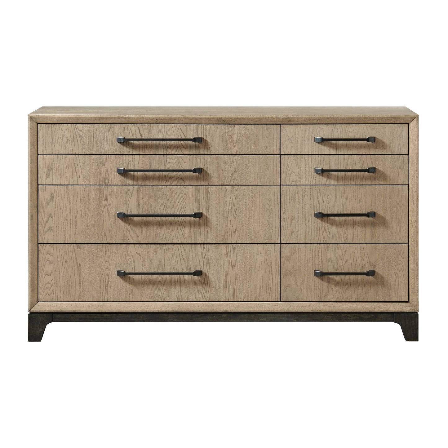 Caramel and Cocoa 8-Drawer Dresser