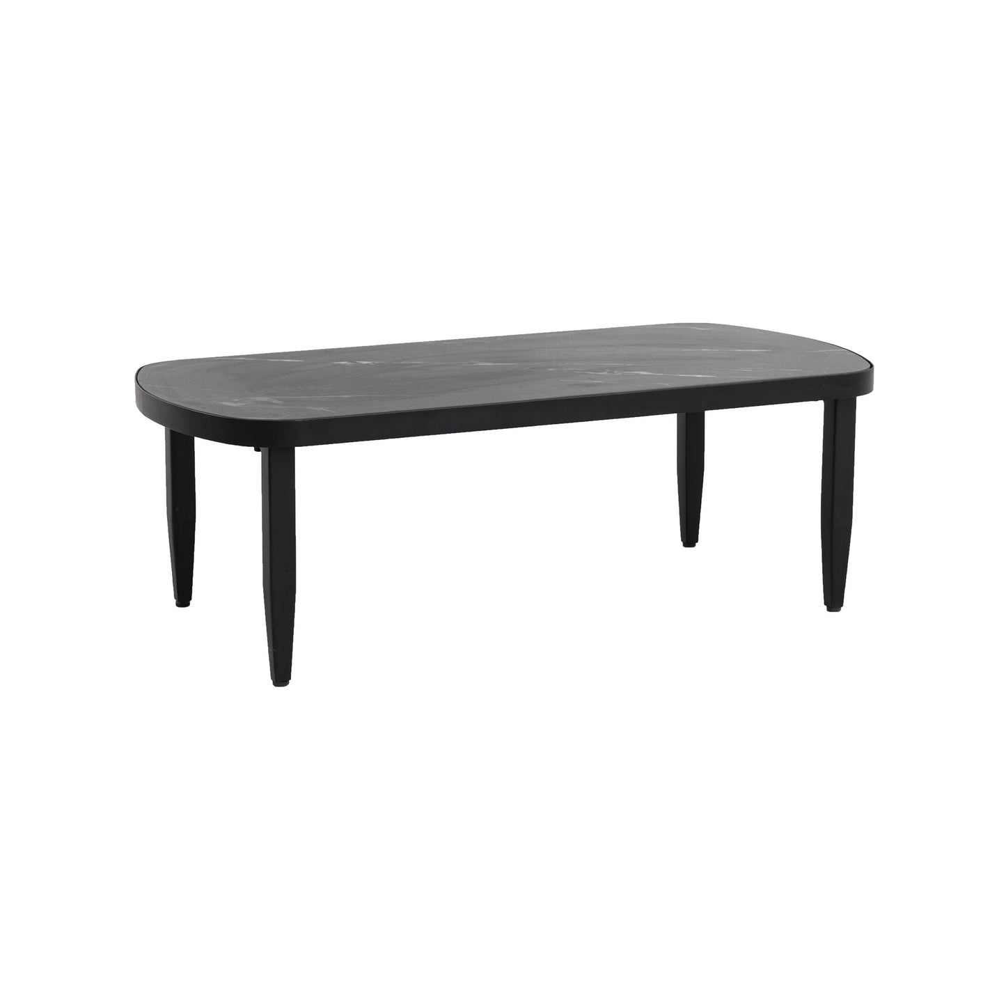 Modern Outdoor Elegance Arc Coffee Table
