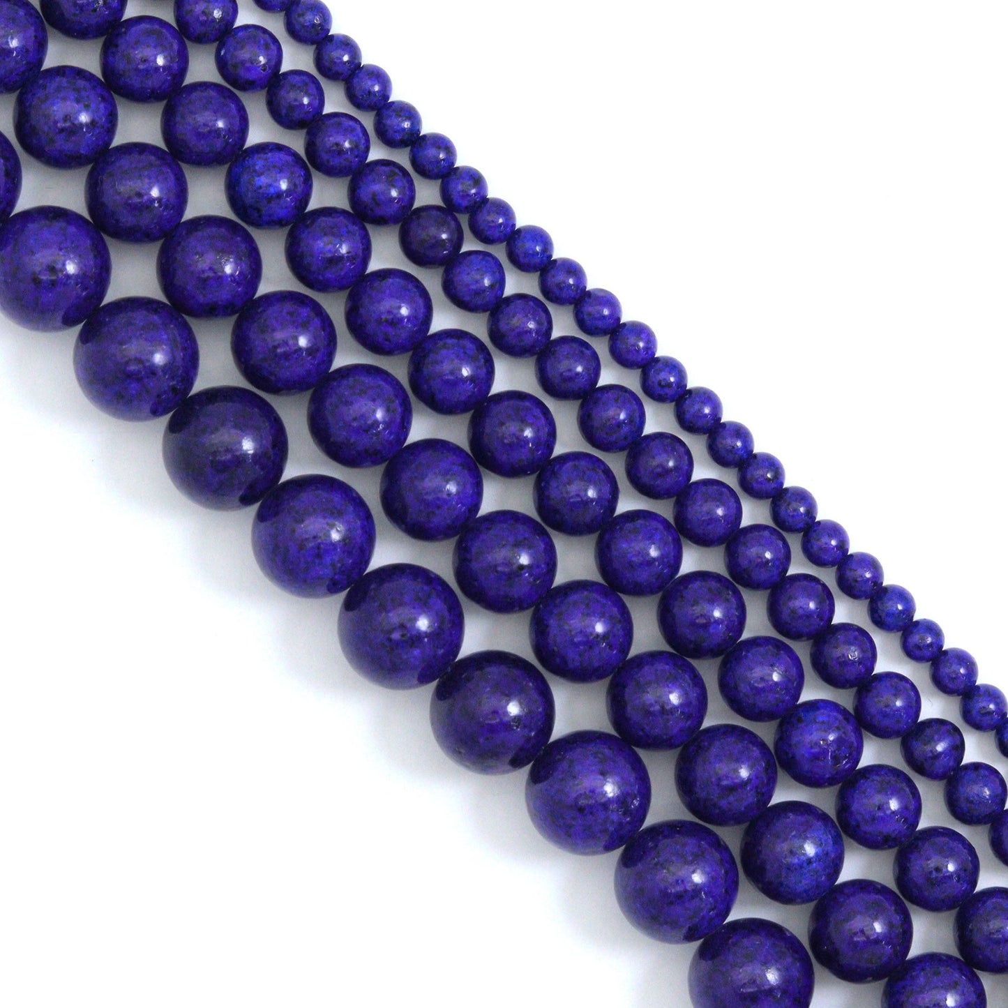 Lapis Jade Round Smooth Beads, Sku#U2231