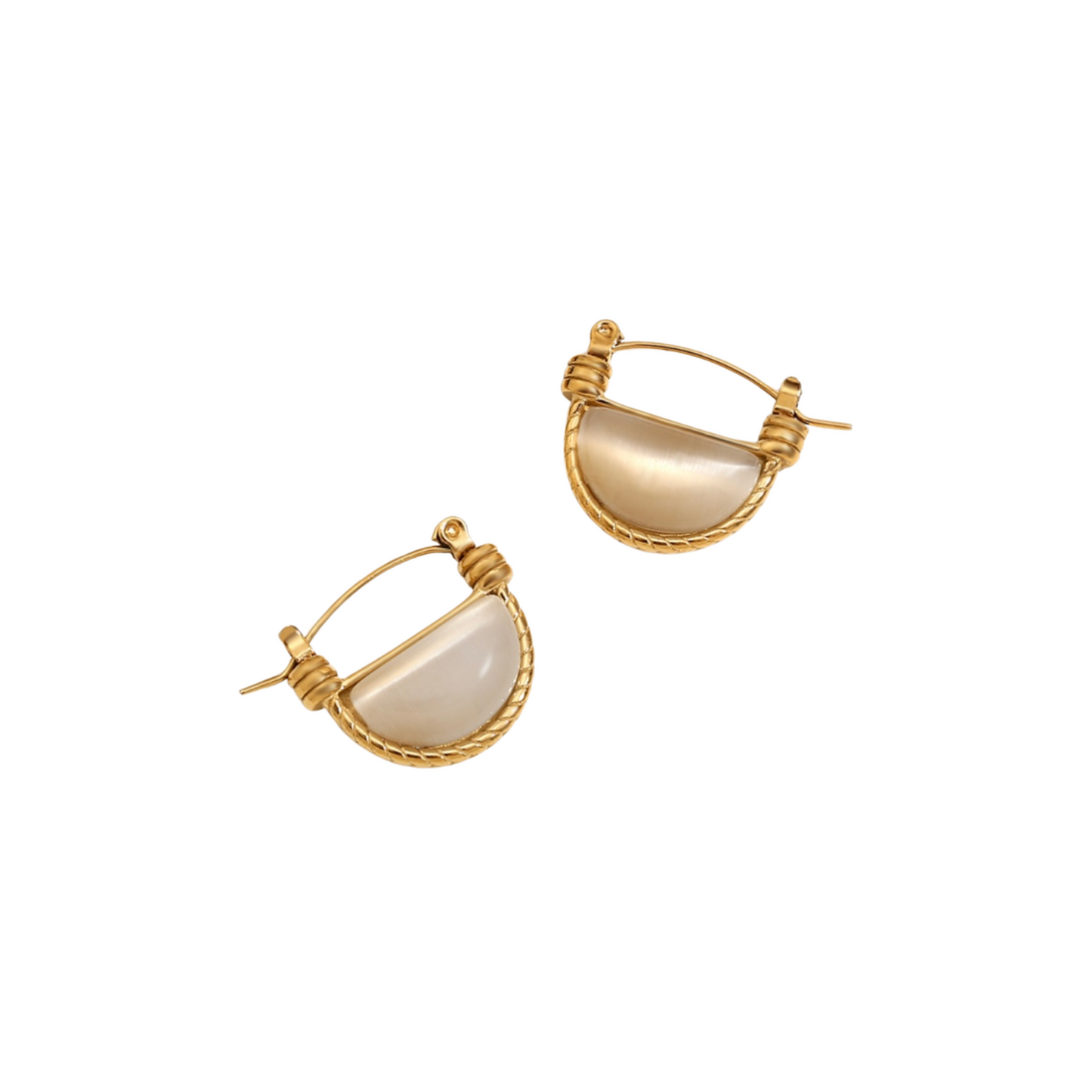 Wax and Wane Earrings: LaurellaDeville x Babe Co.