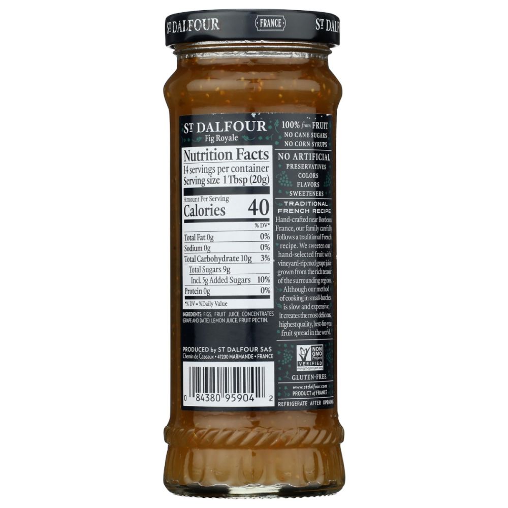 ST DALFOUR: Fig Royale Fruit Spread, 10 oz