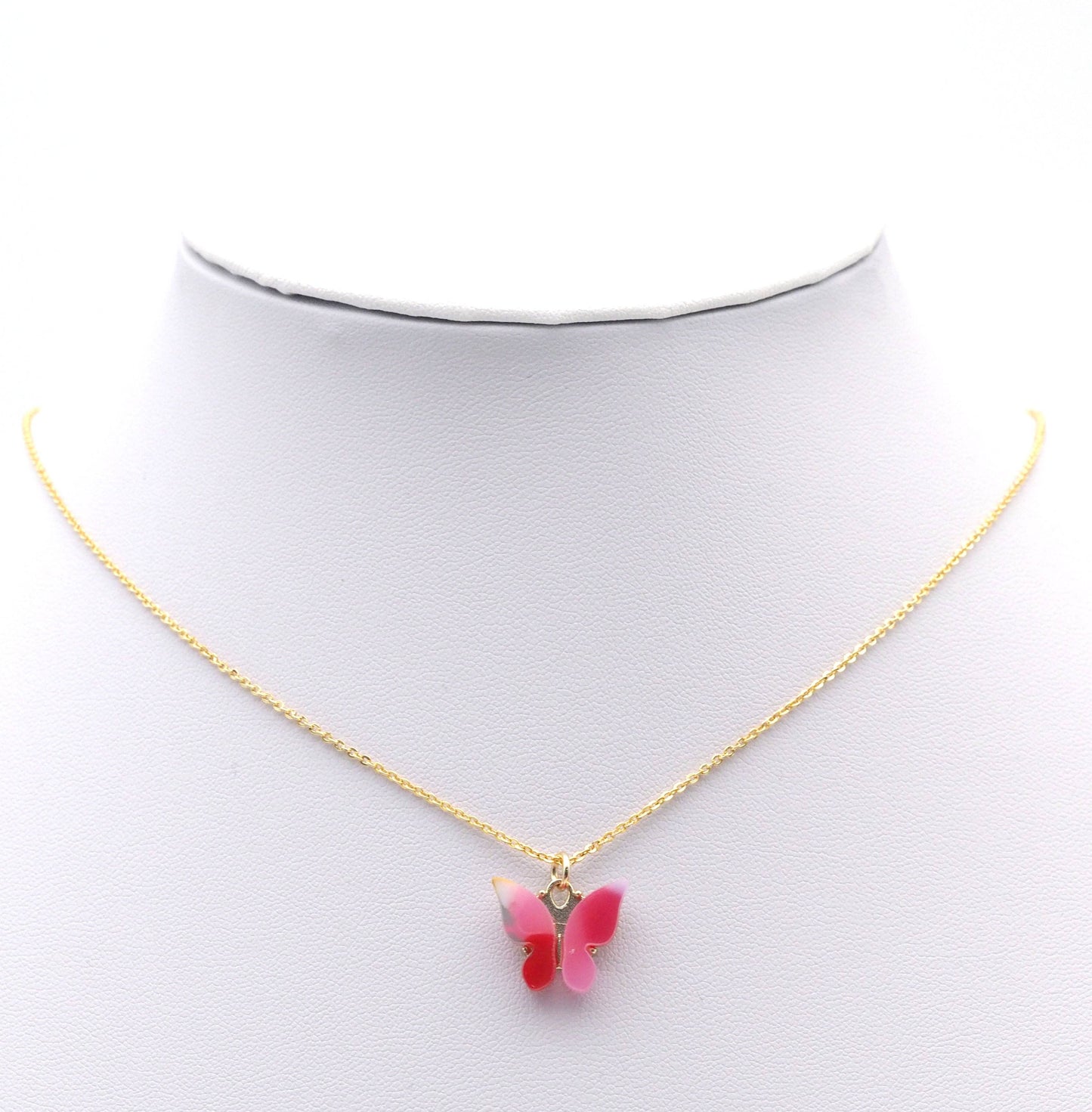 Colorful Butterfly Charm, Sku#FH216