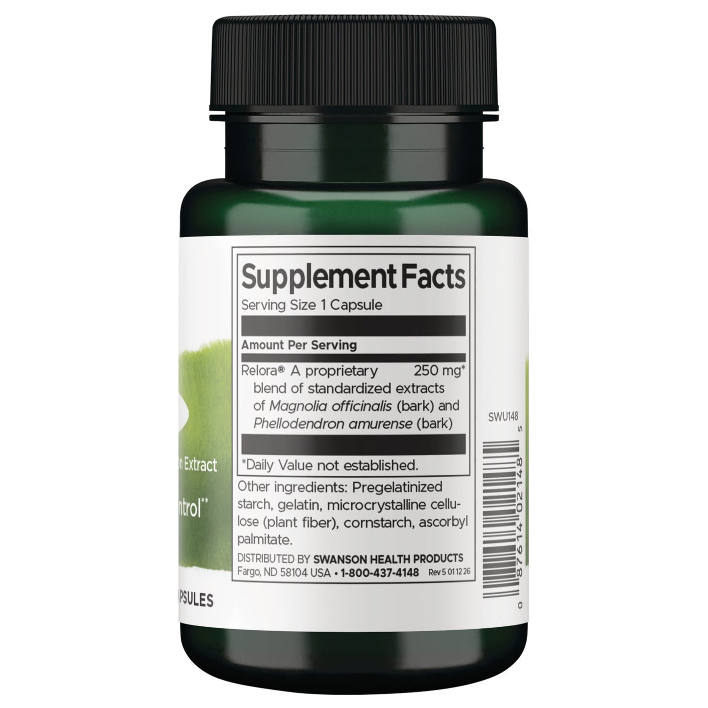 Relora - Patented Magnolia & Phellodendron Extract