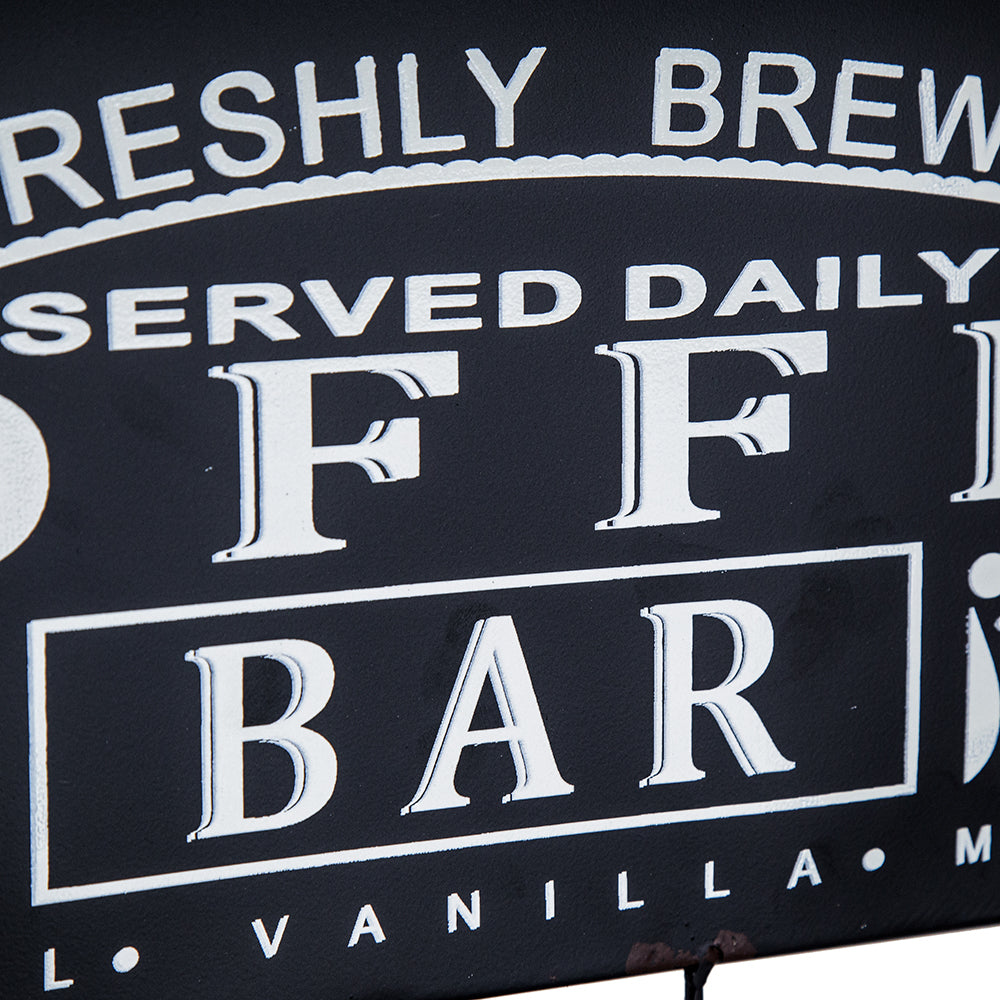 Stylish Coffee Bar Shelf