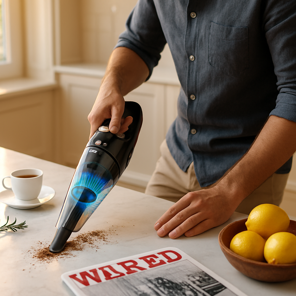 Cordless Handheld Car Vacuum Cleaner for Home & Auto