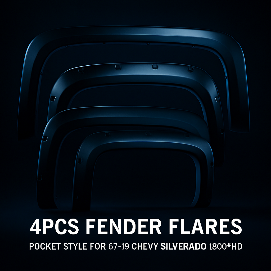 Pocket Style Fender Flares for Silverado 2007-2013