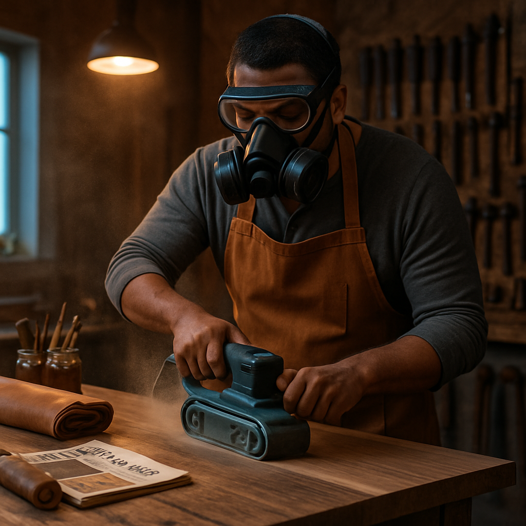 Respirator Mask with Dual Filtration for Dust