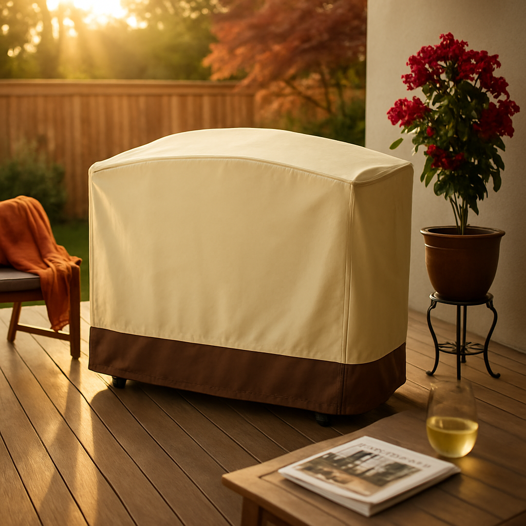 BBQ Grill Cover for Outdoor Use - All-Weather