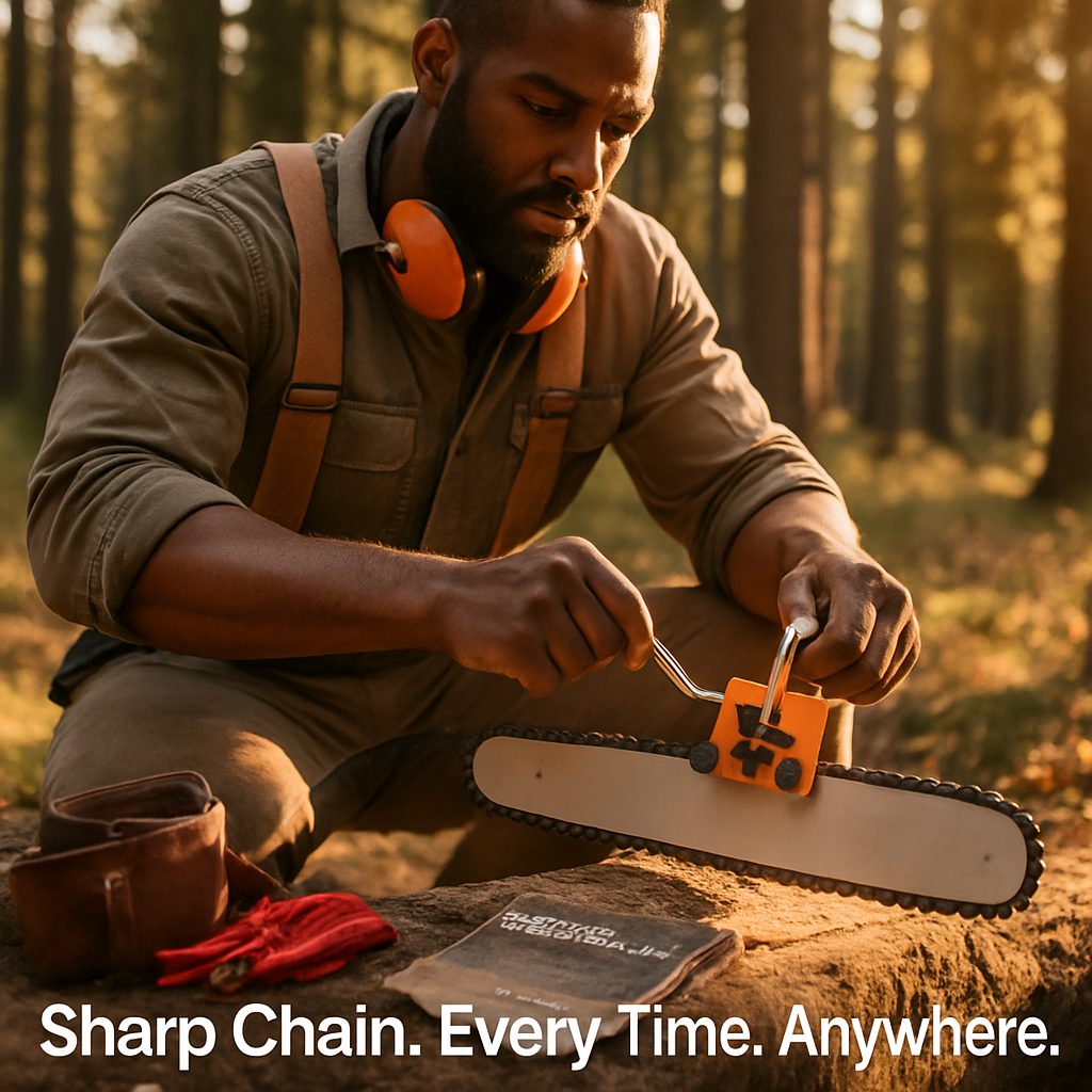 Chainsaw Sharpener Kit for Manual Chain Sharpening