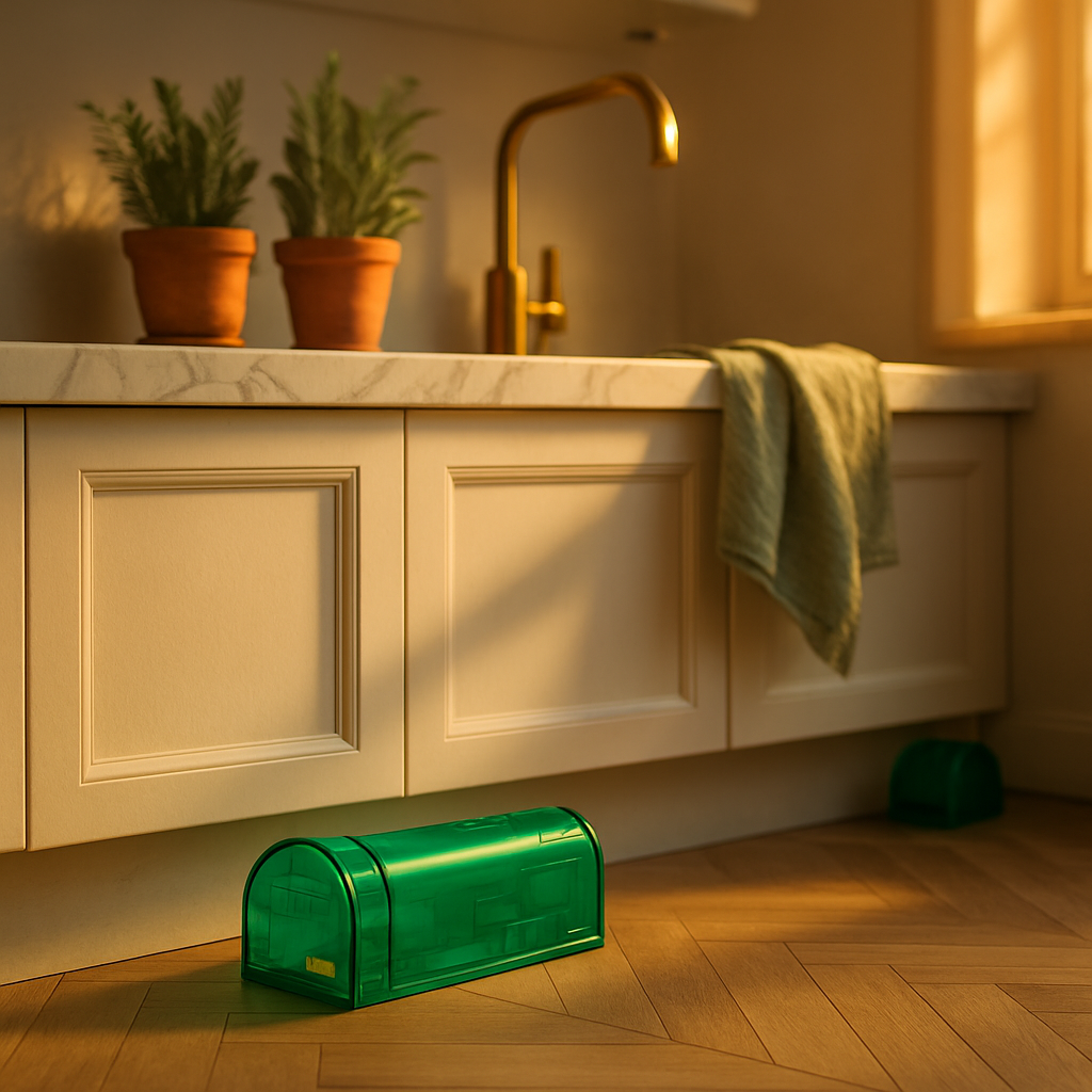 Humane Mouse Trap - Live Catch, Reusable, Safe for Mice