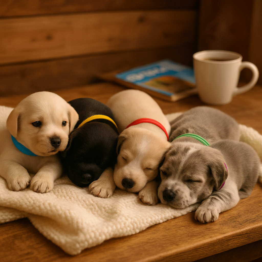 Whelping Puppy ID Collars for Quick, Clear Identification