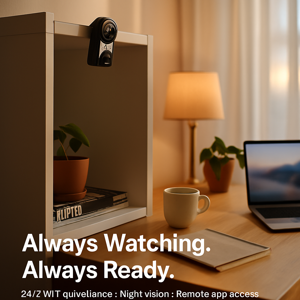 Mini WiFi Camera for Discreet Home Surveillance