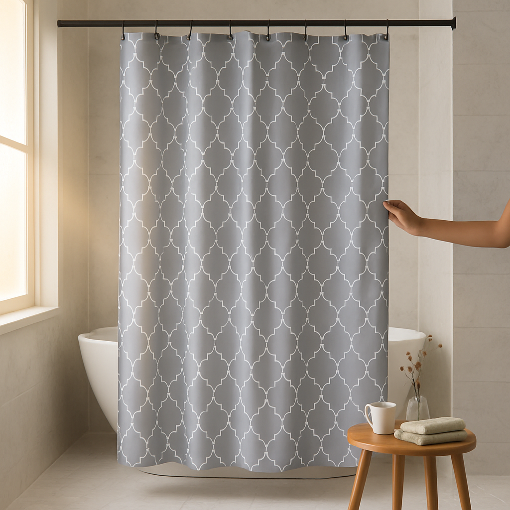 Shower Curtain - Waterproof Polyester Bath Curtain
