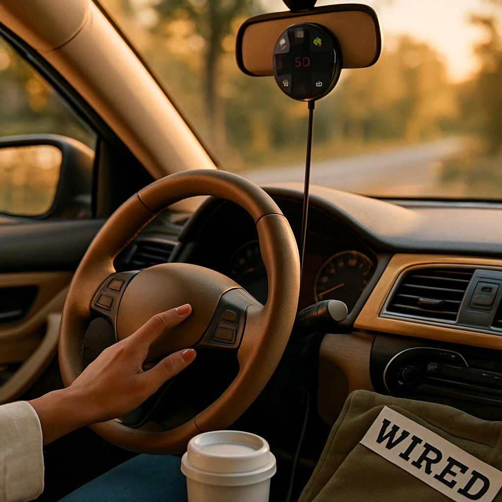Wireless FM Transmitter Car Kit for Hands-Free Calls