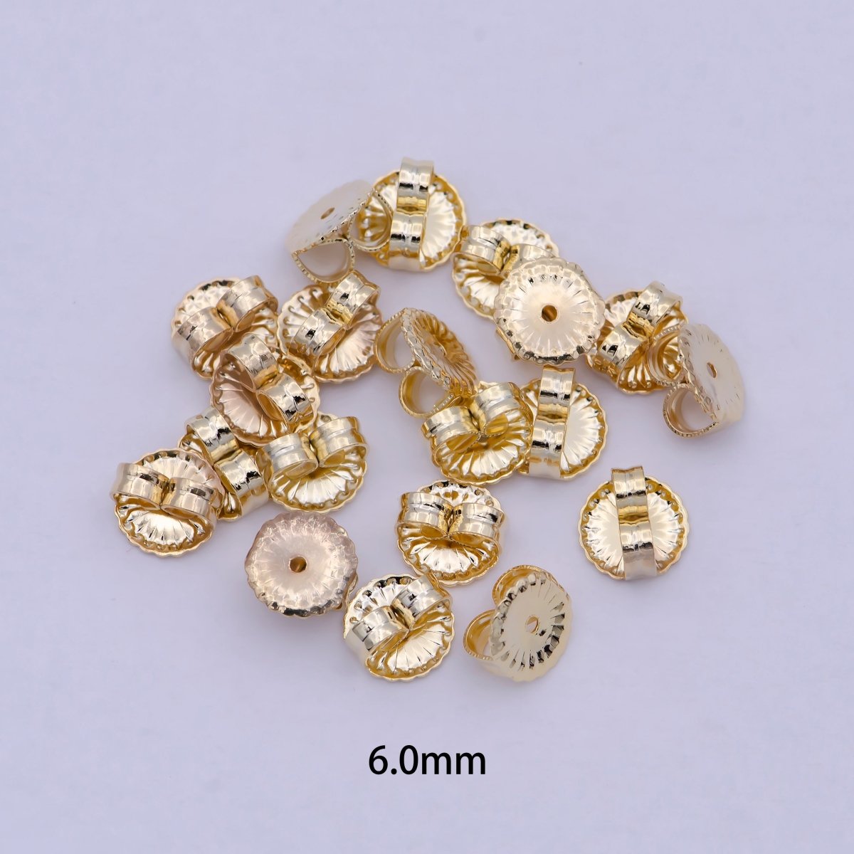 Gold Earring Backs for Stud Earring ,Adjustable Hypoallergenic Earring Backs For Jewelry Making Supply K-799