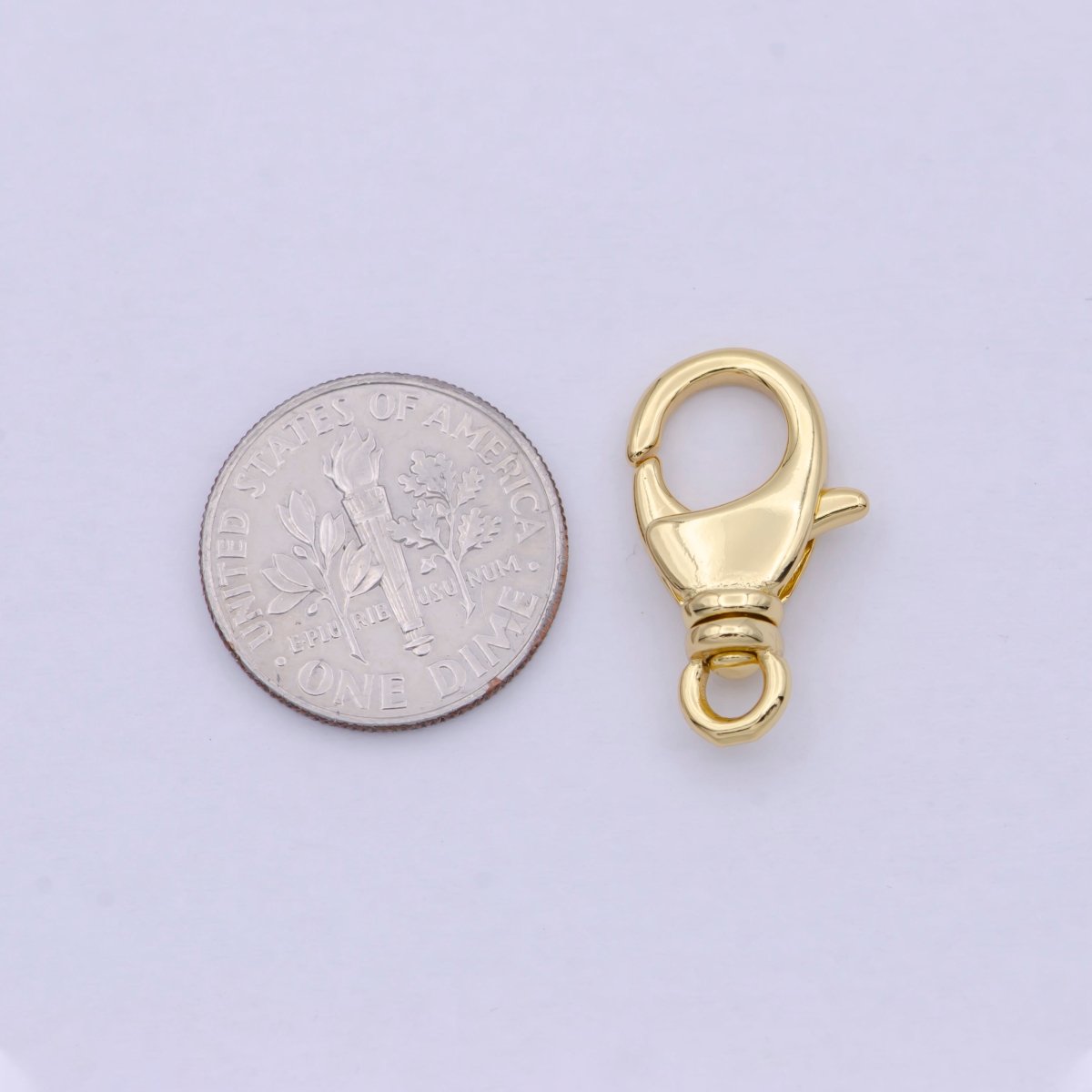 Gold Fill Clasps 20.7*11.2mm 14K Gold Fill Lobsters Closures Hooks K-026