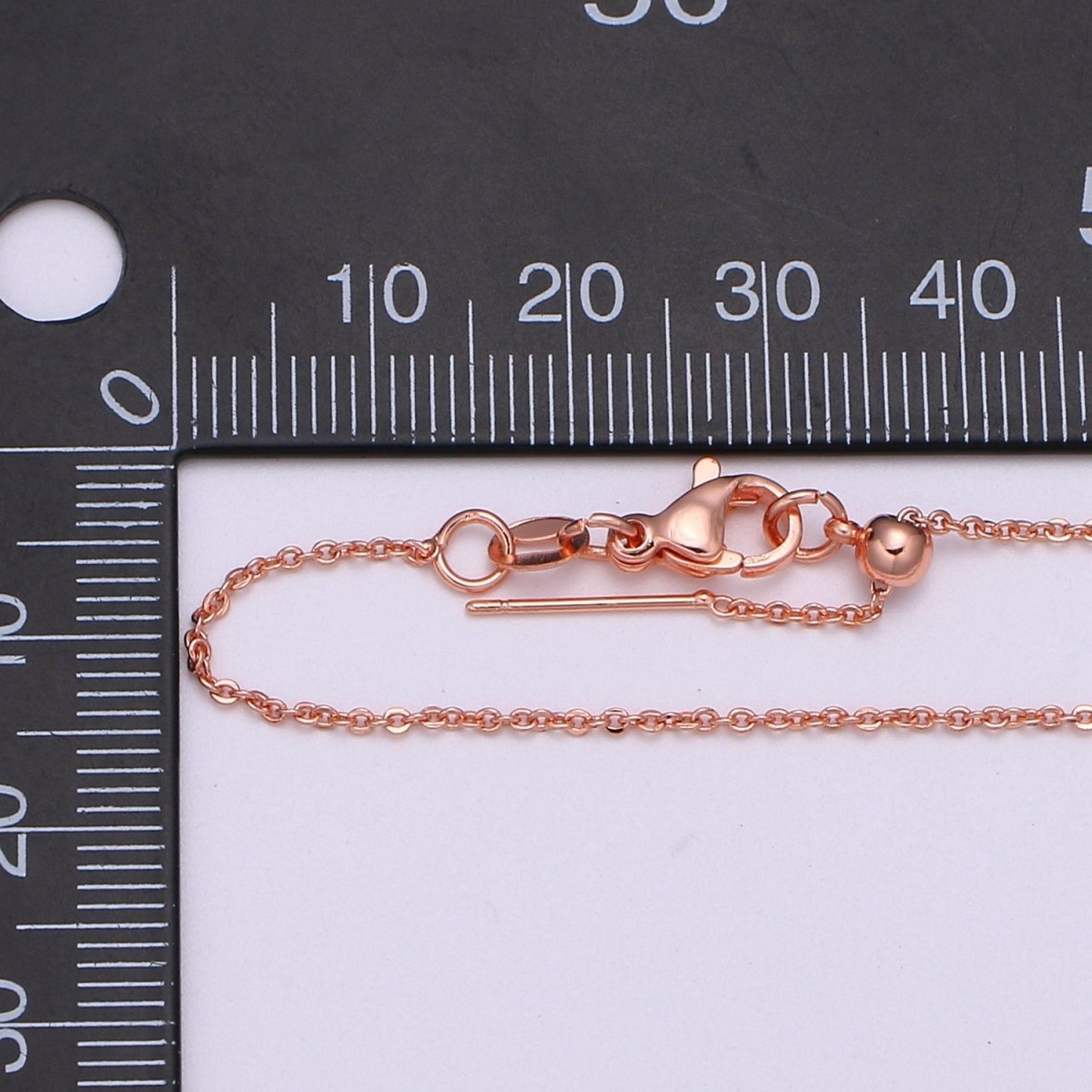 Gold Filled 18.5mm Chain with Lobster Clasp For Necklace Anklet DIY Jewelry Making L-202~L-205