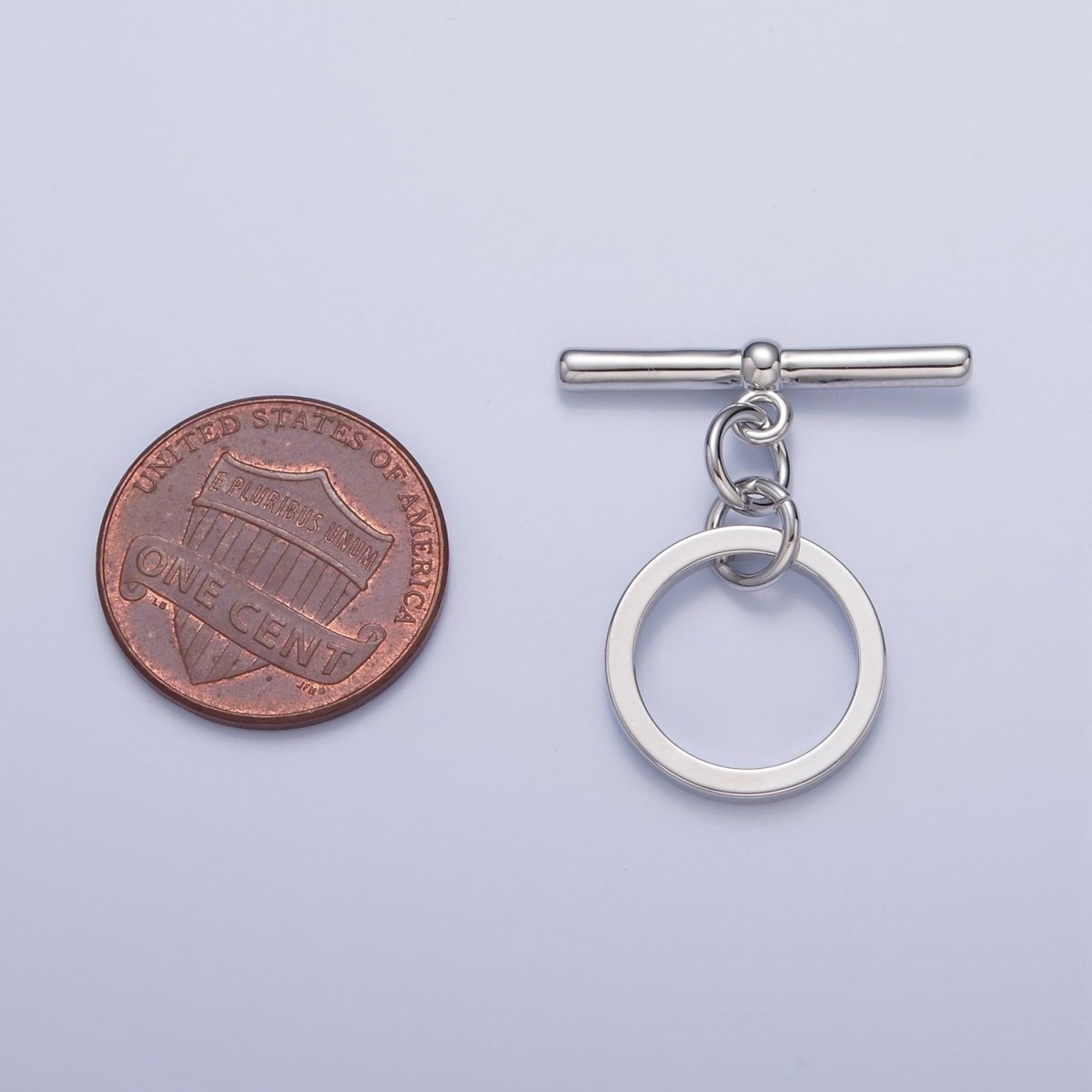 Gold Filled Round Toggle Clasps Closure in Gold & Silver L-750~L-752