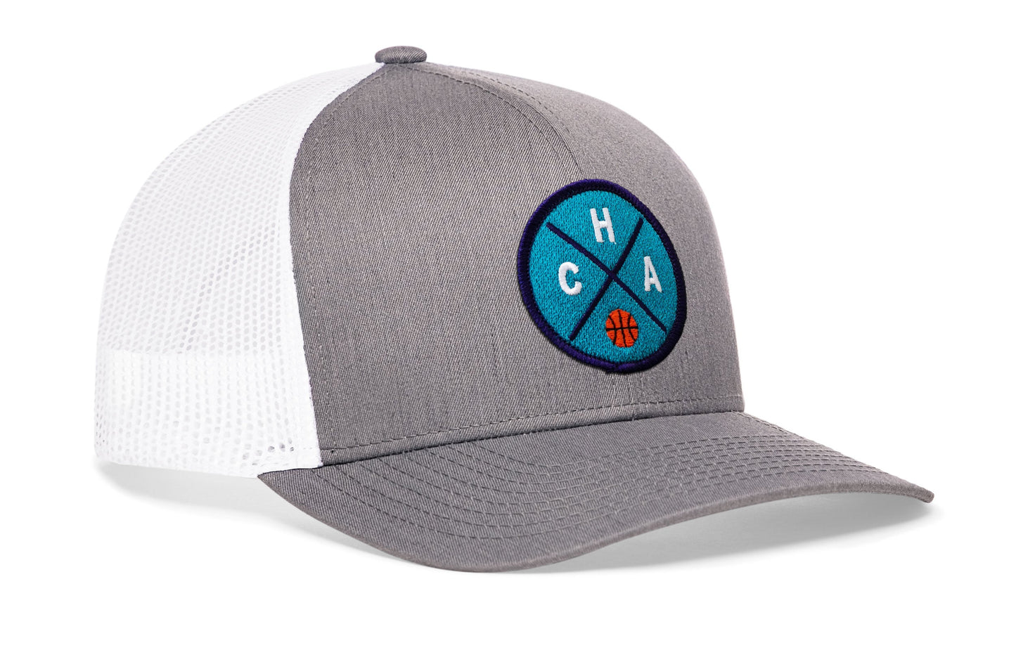 Charlotte Trucker Hat | CHA X Basketball Snapback