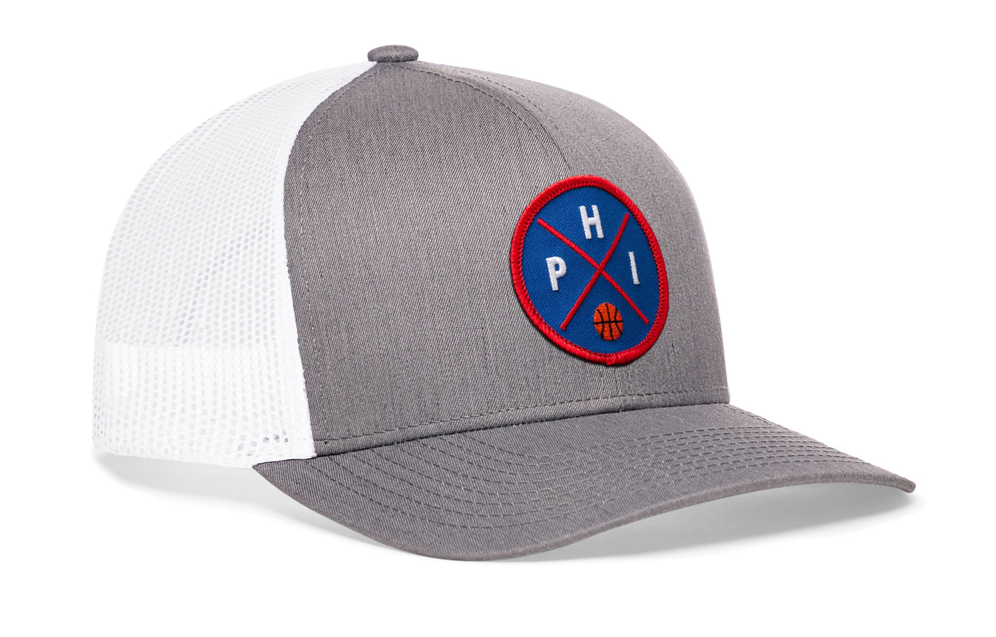 Philadelphia Trucker Hat | PHI X Basketball Snapback