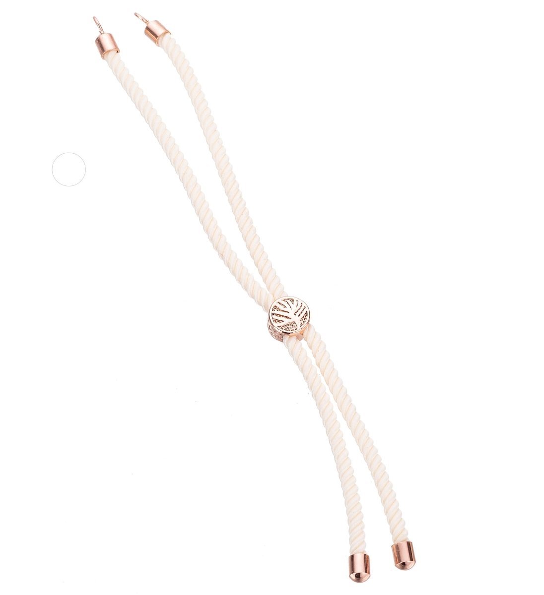 Half Finished Adjustable Cord Bracelet with Jump Rings, Semi Finished Friendship Bracelet | SP-048-054