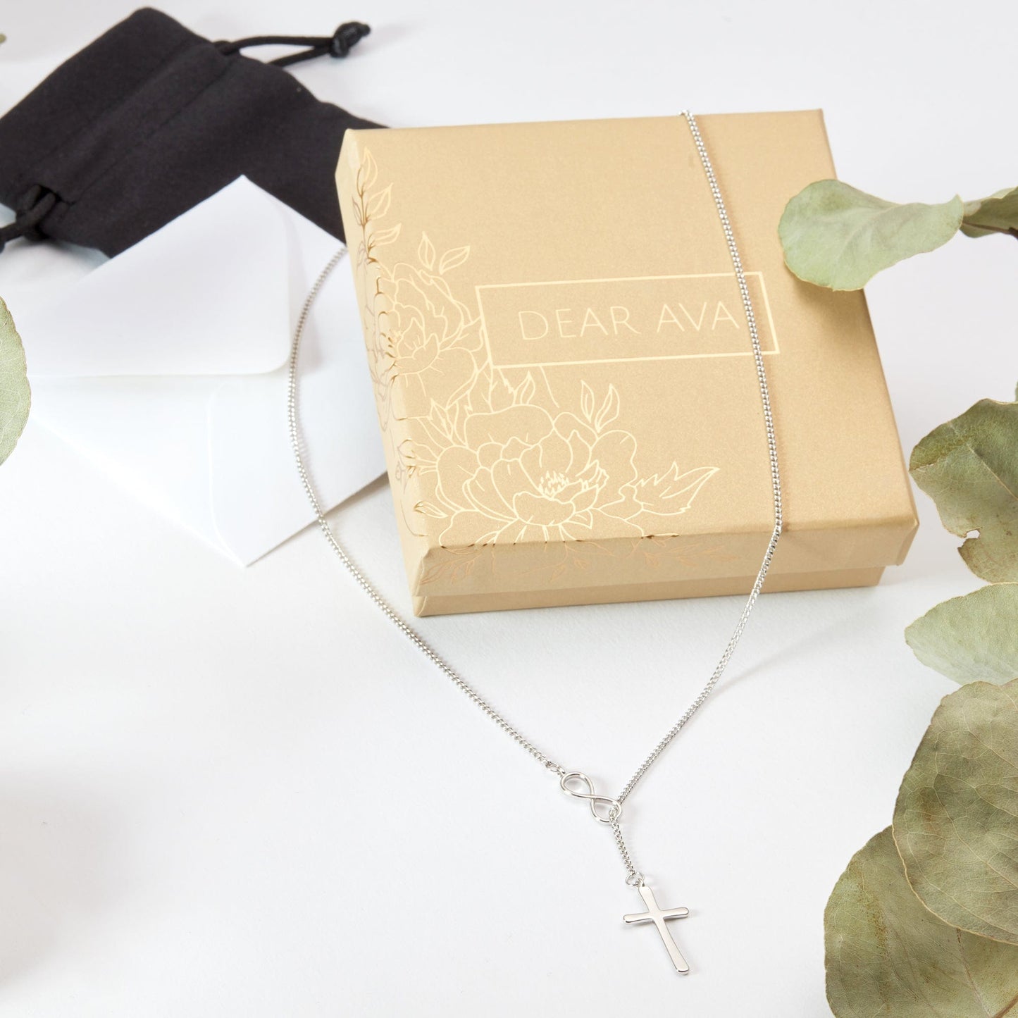 Infinity Cross Necklace