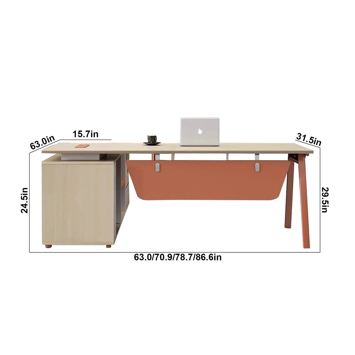 Shaw · Modern L-Shaped Desk