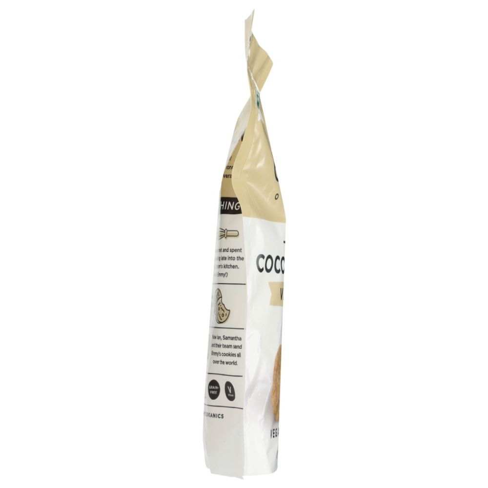 EMMYS ORGANICS: Coconut Cookies Vanilla Bean, 6 oz