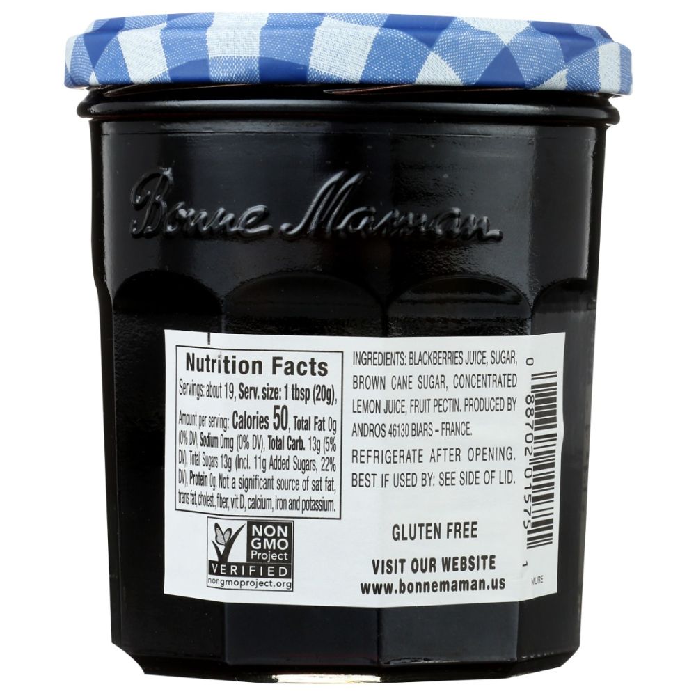 BONNE MAMAN: Blackberry Jelly, 13 oz