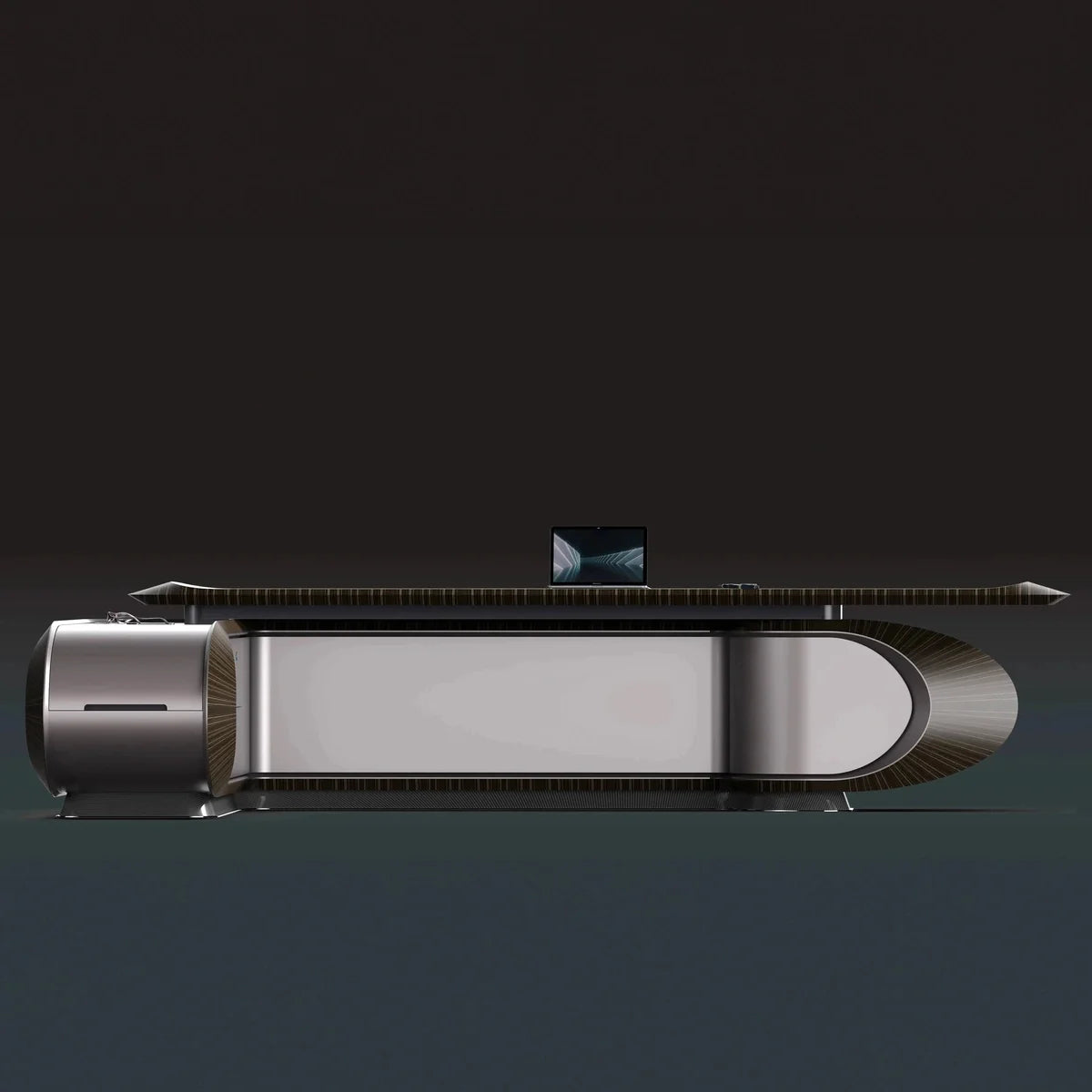 Echelon · Luxury L-Shaped Executive Desk
