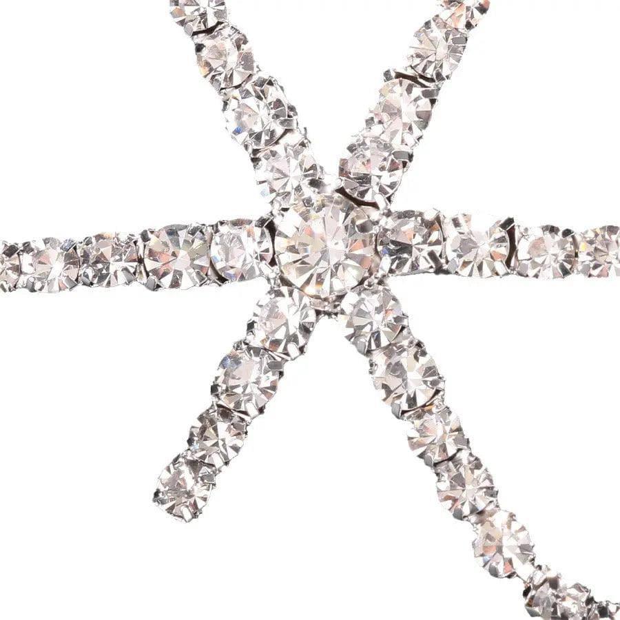 MAC050 Rhinestone Chain Star Headpiece
