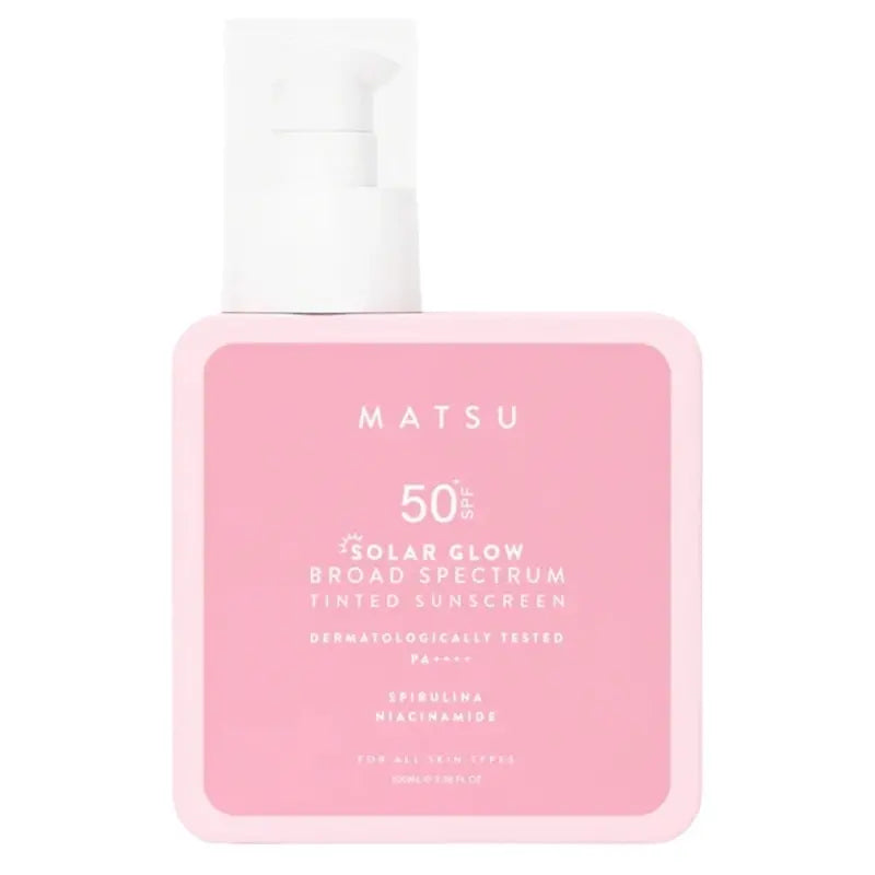 Matsu Solar Glow SPF 50+ Tinted Sunscreen 100ml