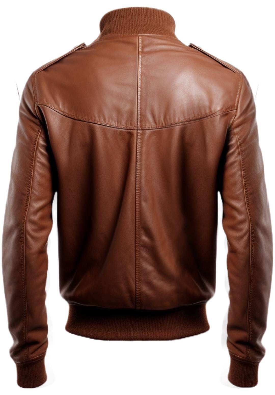 Men’s Brown Slim Fit Leather Jacket – Men’s Leather Jacket Brown