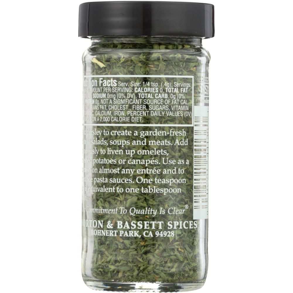 MORTON & BASSETT Parsley, 0.28 oz - Fresh Flavor Enhancer for Any Dish
