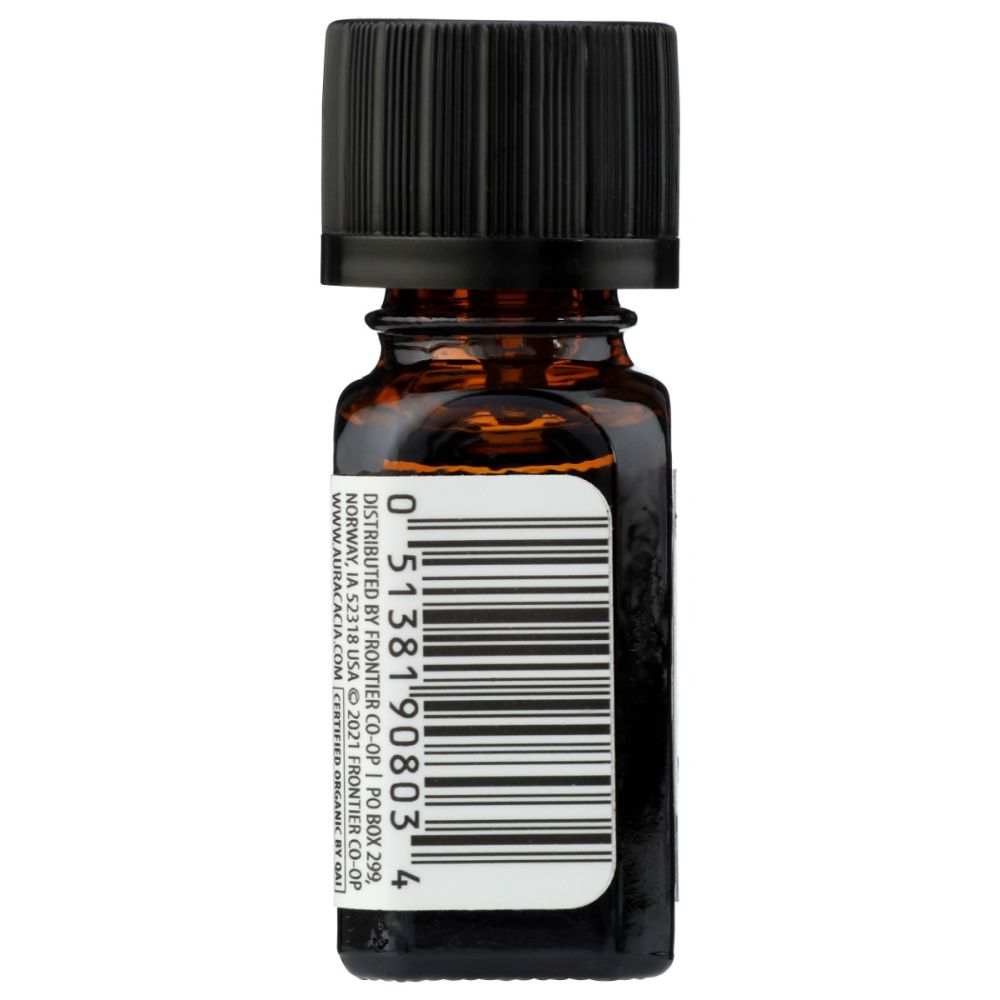 AURA CACIA: Organic Peppermint Essential Oil, 0.25 oz