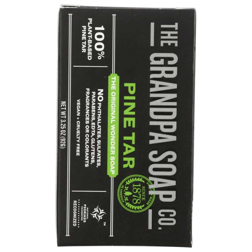 GRANDPAS: Pine Tar Bar Soap, 3.25 oz