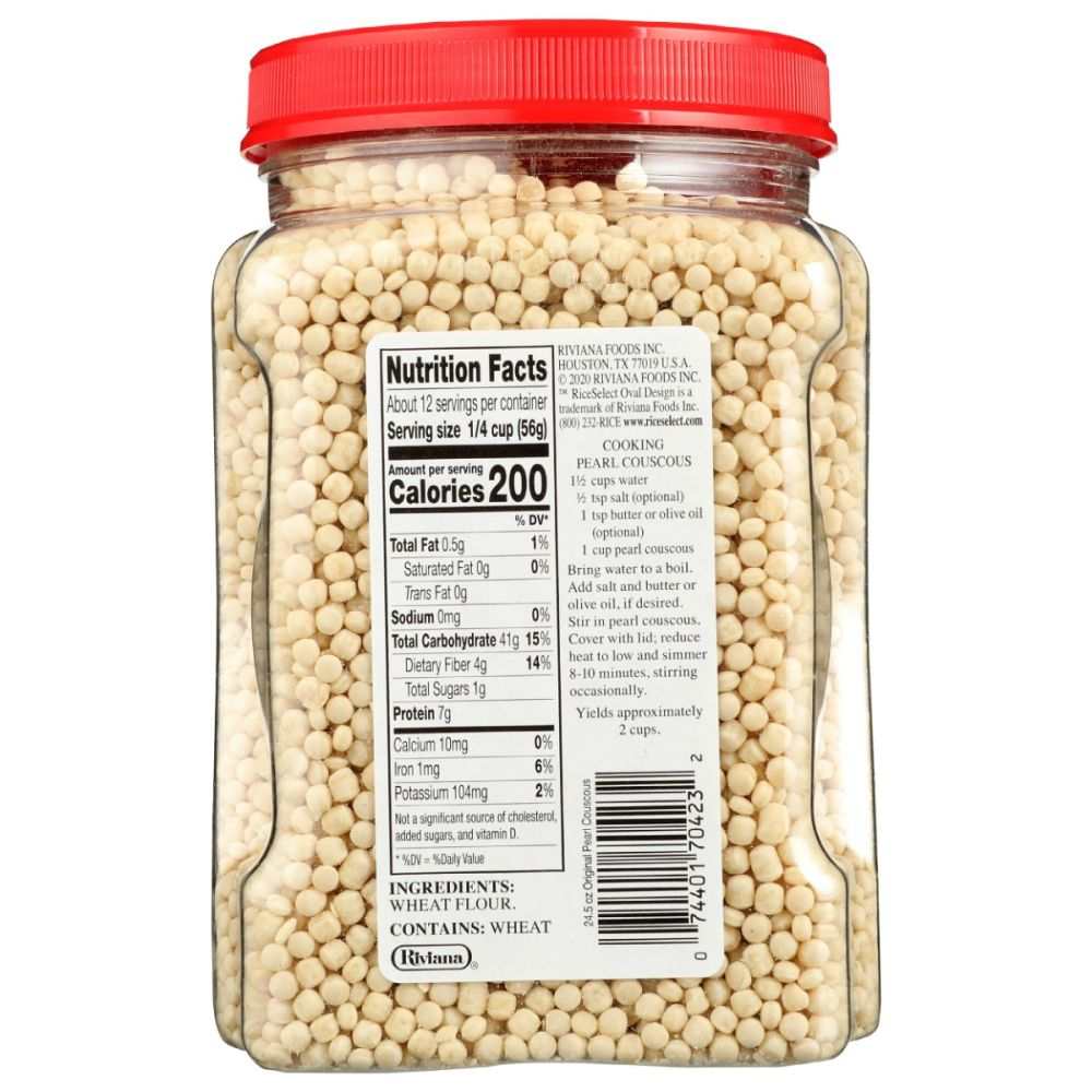 RICESELECT: Pearl Couscous, 24.5 oz