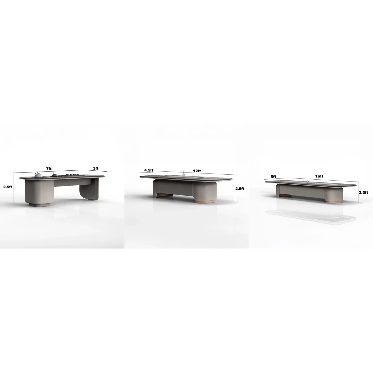 Caliber · Rounded Conference Room Table
