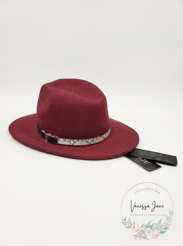 I.N.C. Animal-Band Panama Hat