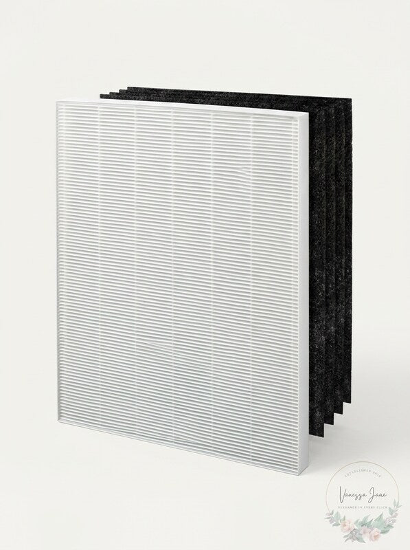 Winix 115115 Replacement Filter Set (Filter A) 4 Carbon + 1 True Hepa