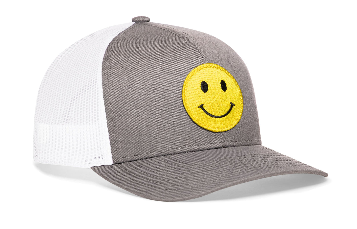 Smiley Face Trucker Hat | Emoji Snapback