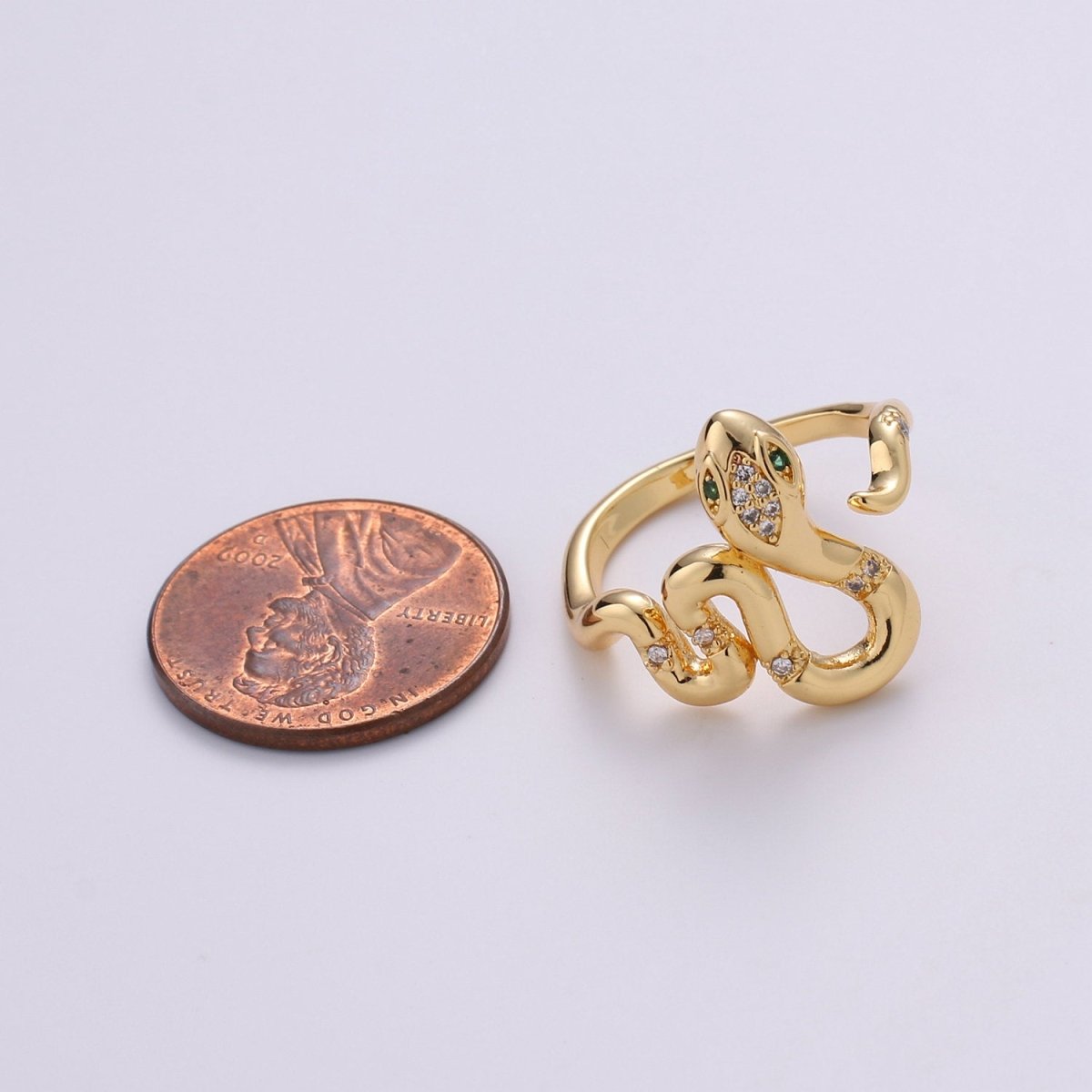 Snake ring, Gold snake ring, serpent ring, Statement ring, Gold Snake Ring, Gold ring, Dainty ring, Stackable ring, minimalist ring R-031