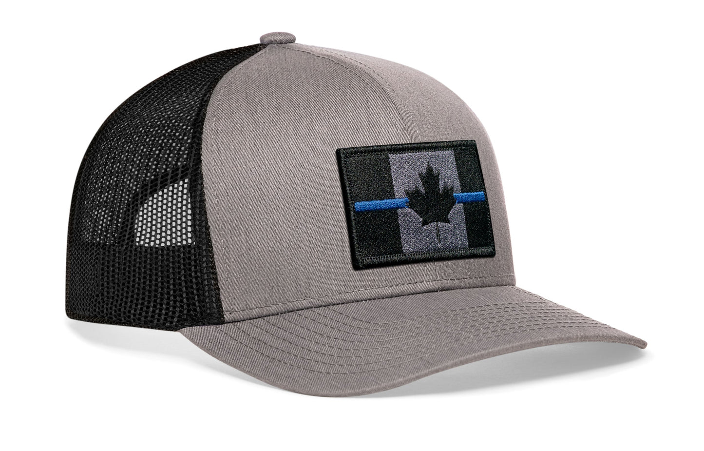 Thin Blue Line Trucker Hat | Canadian Maple Leaf Tactical Snapback