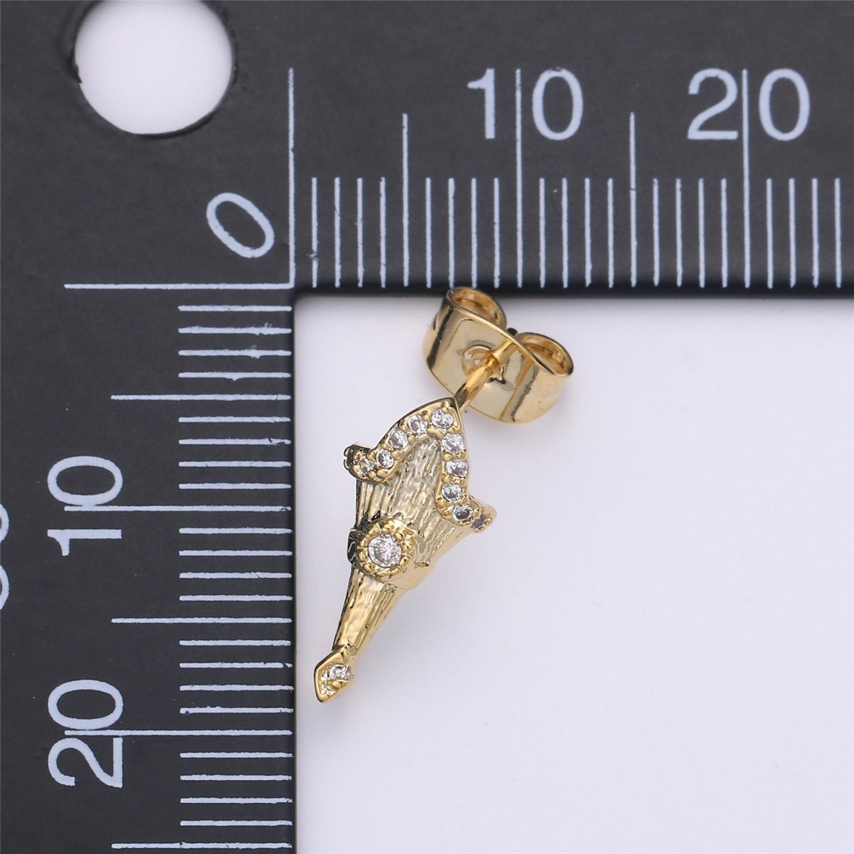 Tulip Gold Filled Studs Earrings K-488