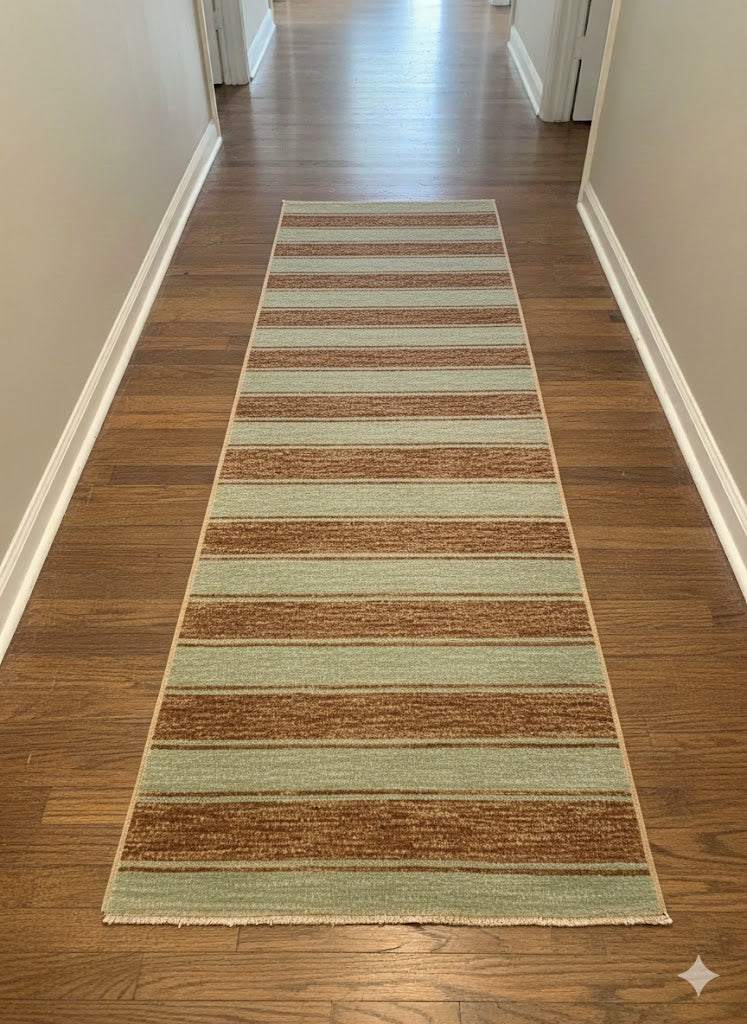 Hand-Knotted Sultanabad Vegetable-Dyed Wool Rug, 2' 2" x 6' (K)