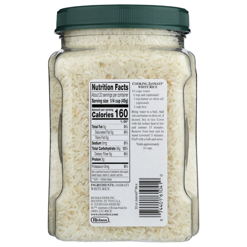 RICESELECT: Jasmati White Rice, 32 oz